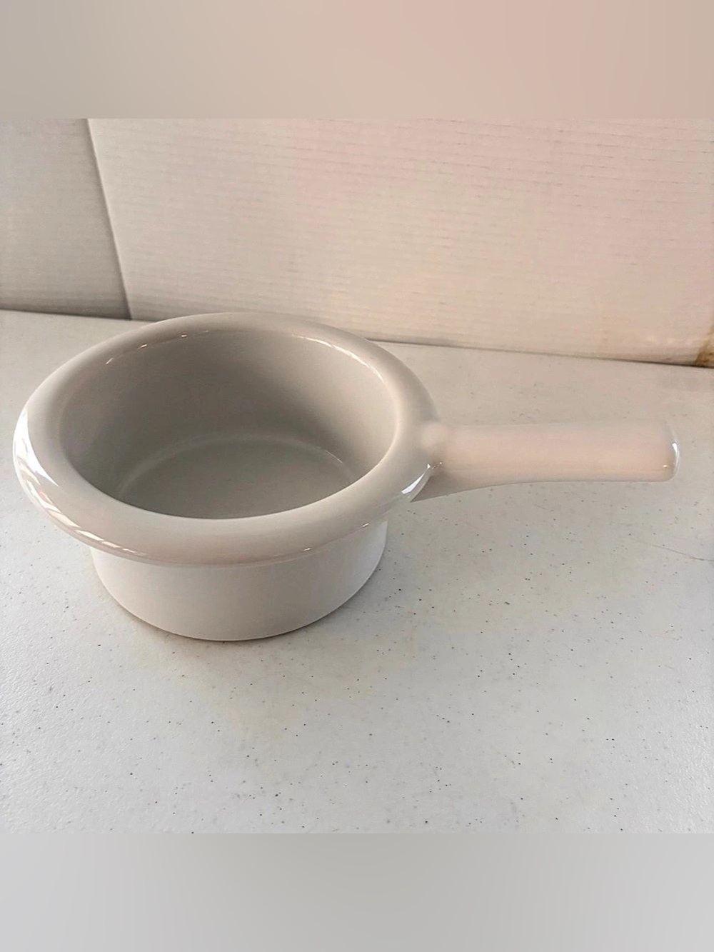 Trudeau White Ceramic Cookware Pan